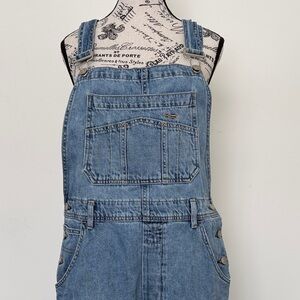 *SOLD* GAP 100% Cotton Denim Overalls - Light Wash - Size S